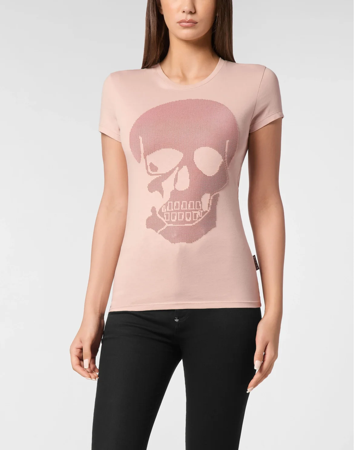 T-Shirt Sexy Pure Skull, цвет: Бежевый