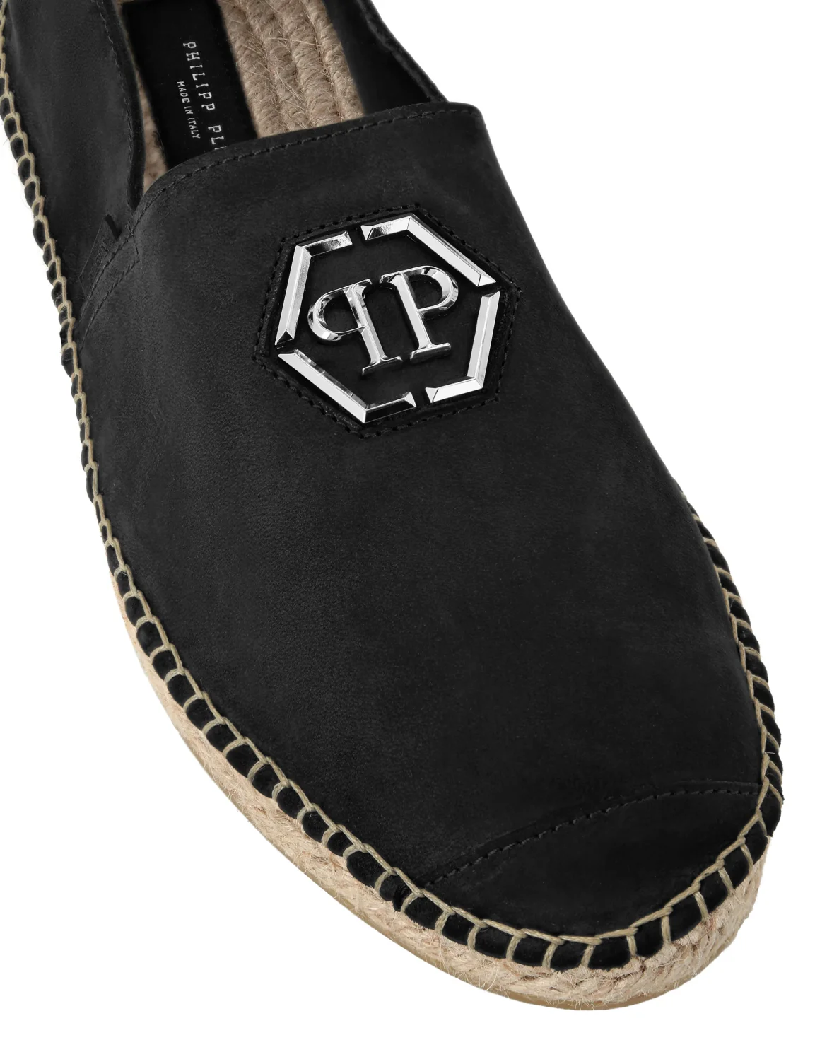 Suede Espadrillas Hexagon, цвет: Черный