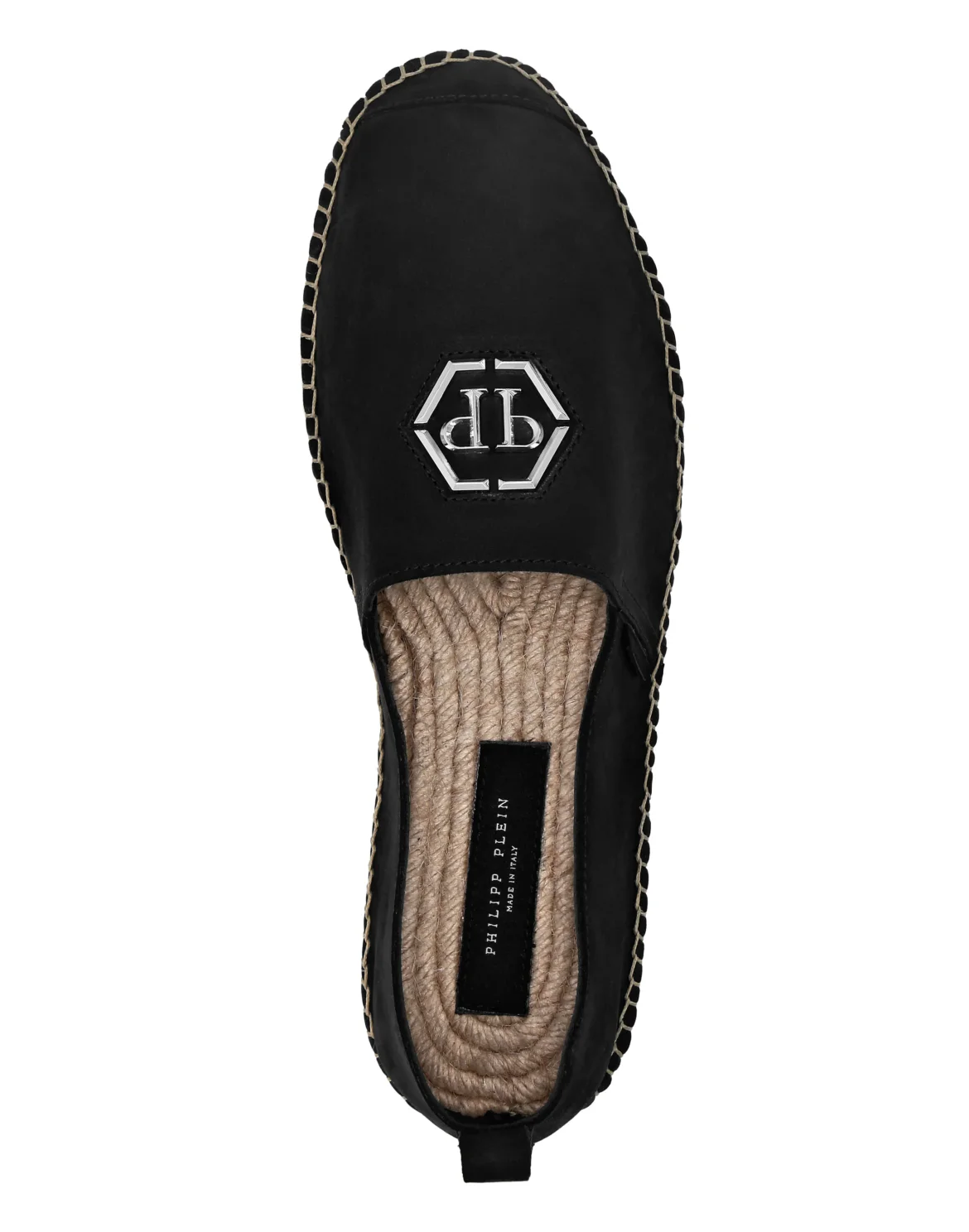Suede Espadrillas Hexagon, цвет: Черный