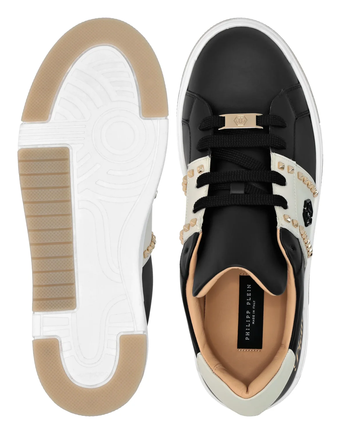 Low-Top Sneakers, цвет: Черный