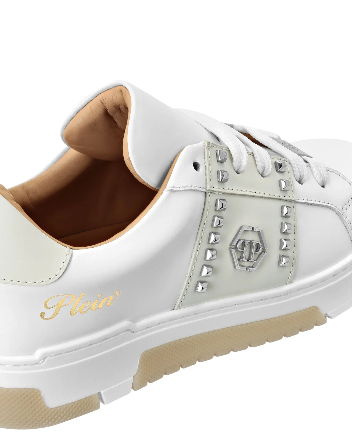 Low-Top Sneakers, цвет: Бежевый