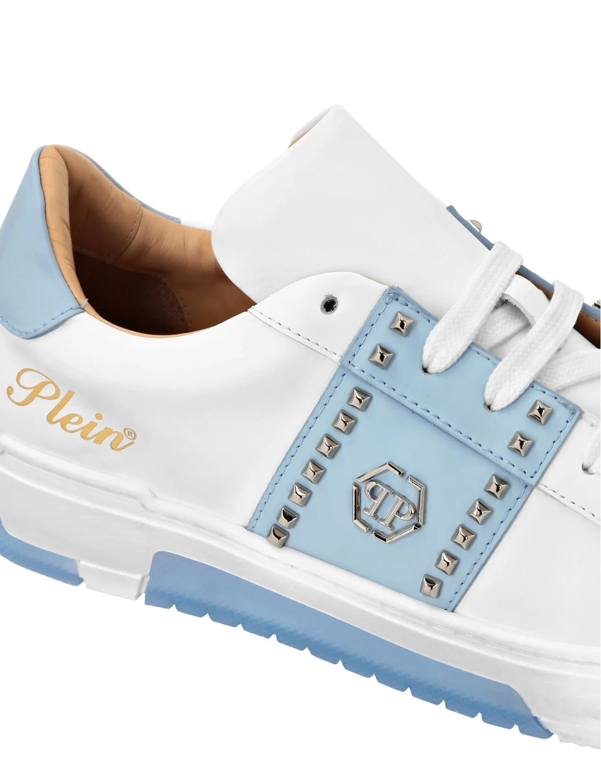 Low-Top Sneakers, цвет: Голубой