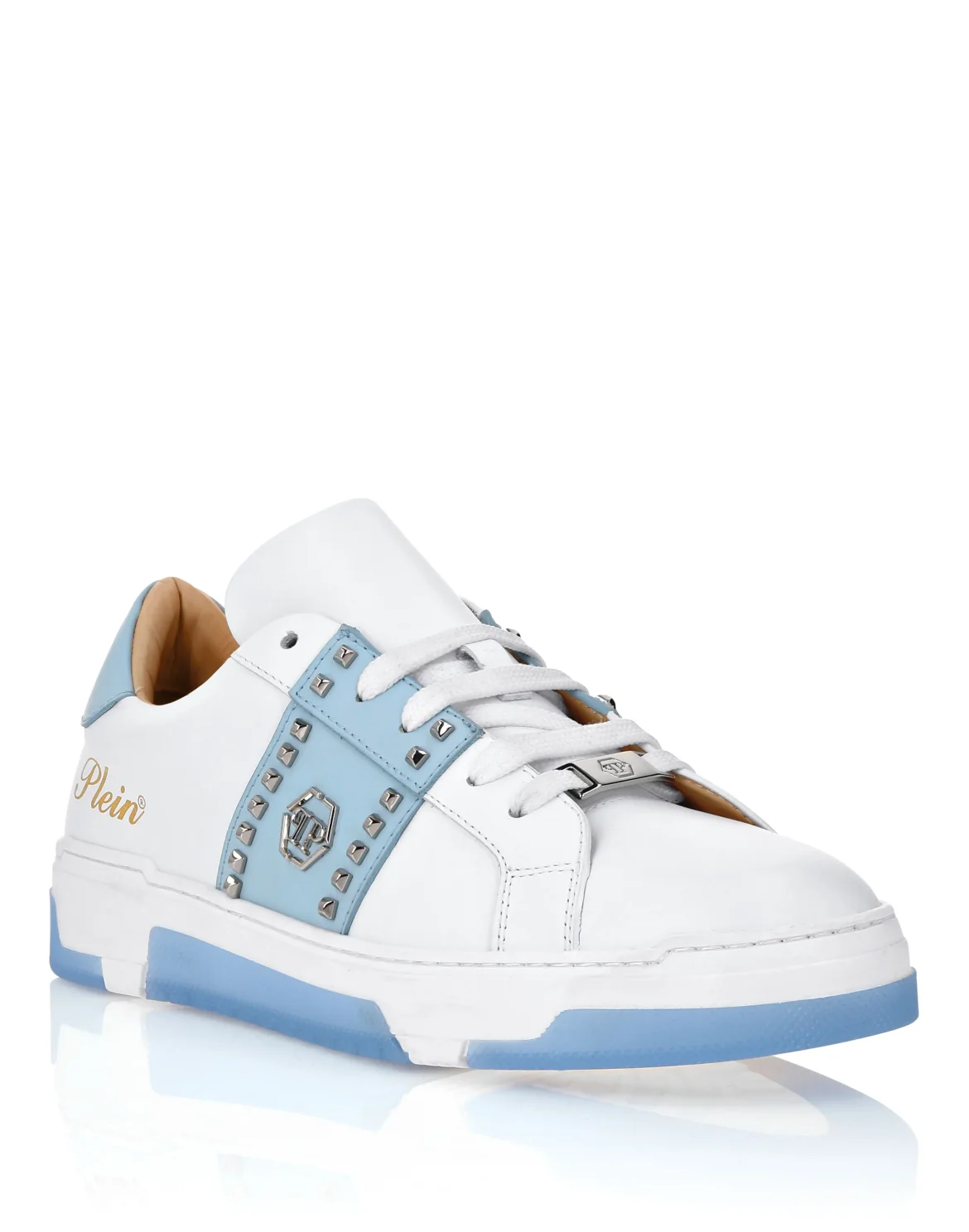 Low-Top Sneakers, цвет: Голубой