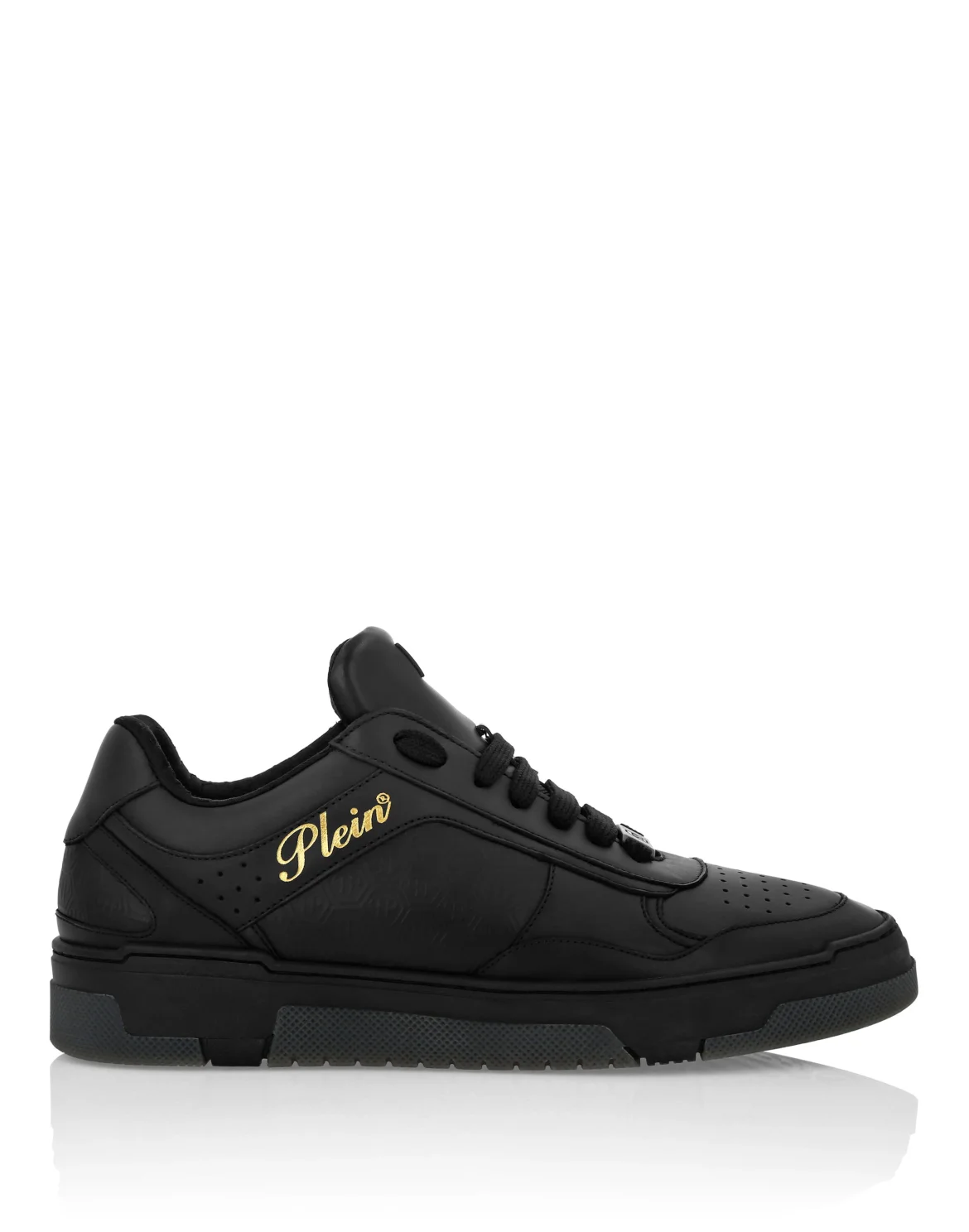 Low-Top Sneakers Nappa Suede, цвет: Черный