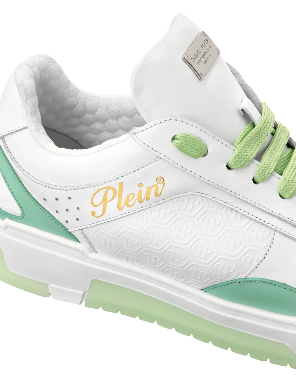 Low-Top Sneakers Nappa Suede, цвет: Зеленый