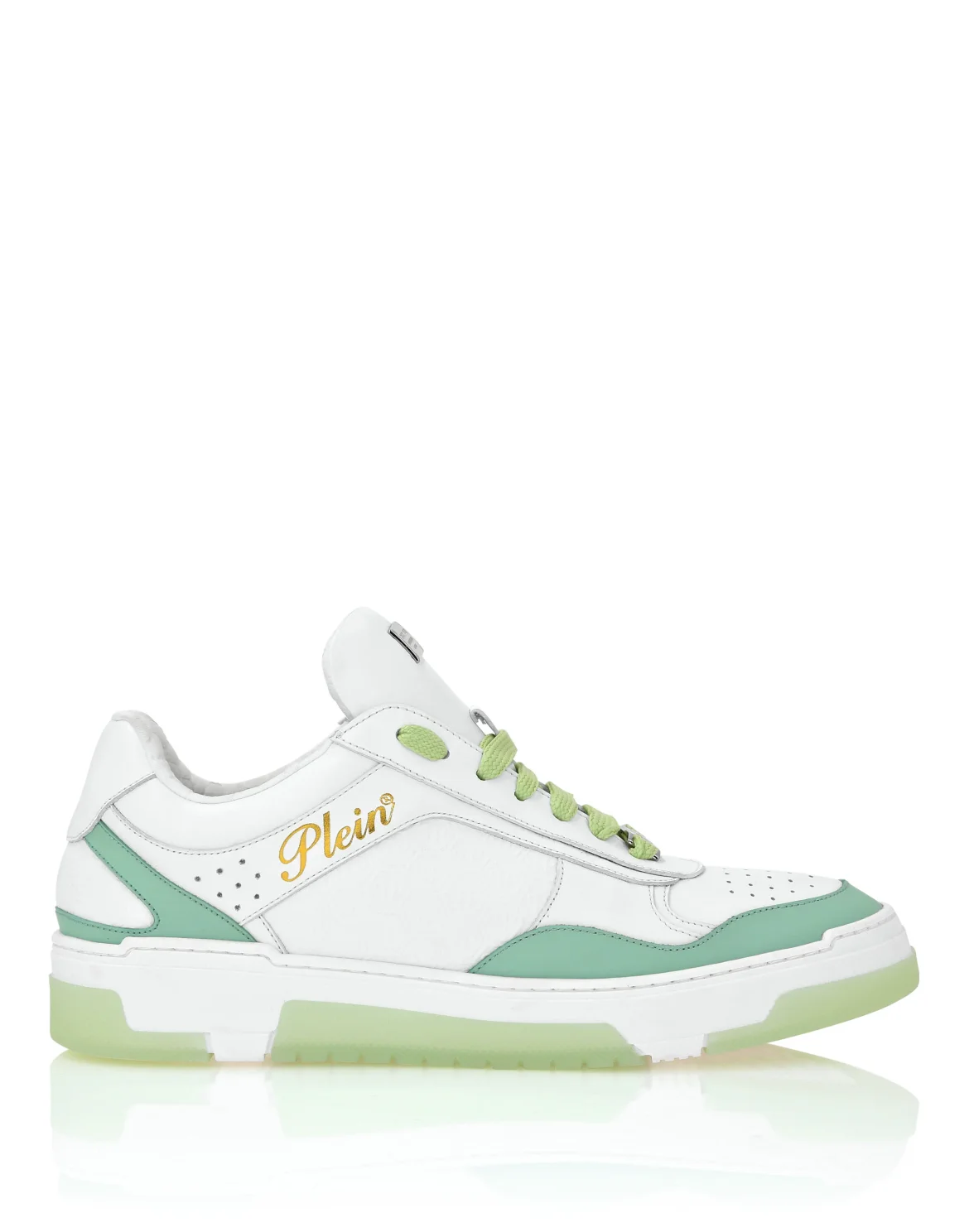 Low-Top Sneakers Nappa Suede, цвет: Зеленый