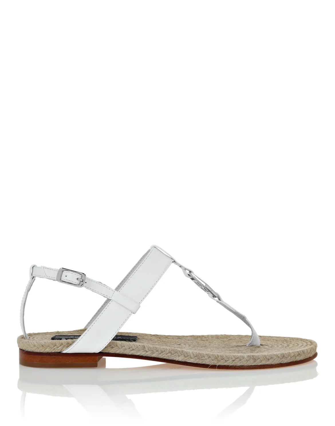 Sandal Rafia Hexagon, цвет: Белый