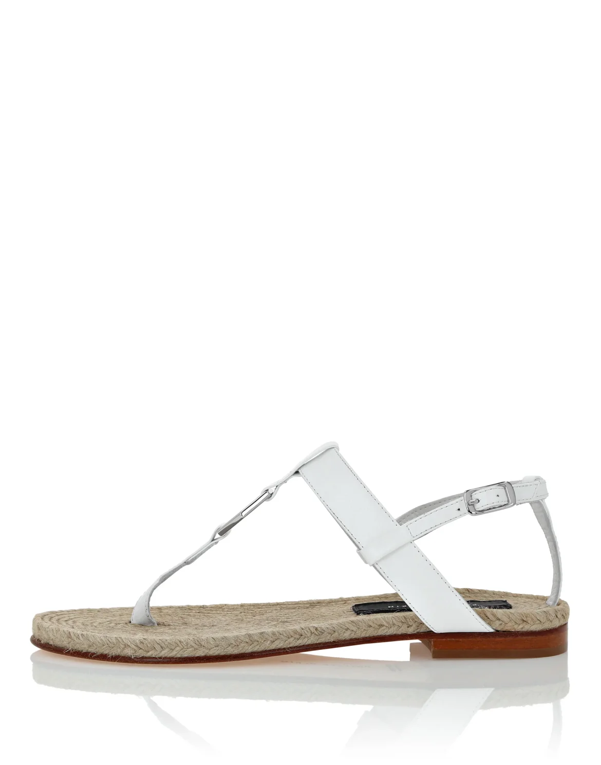 Sandal Rafia Hexagon, цвет: Белый