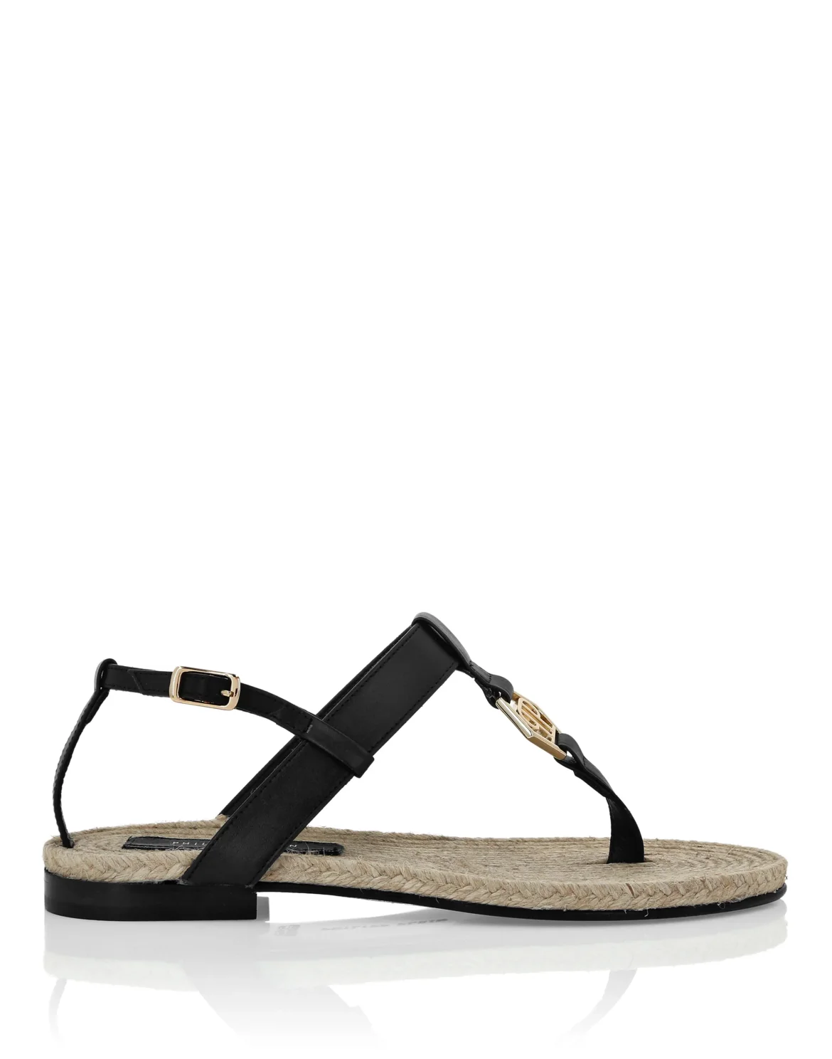 Sandal Rafia Hexagon, цвет: Черный