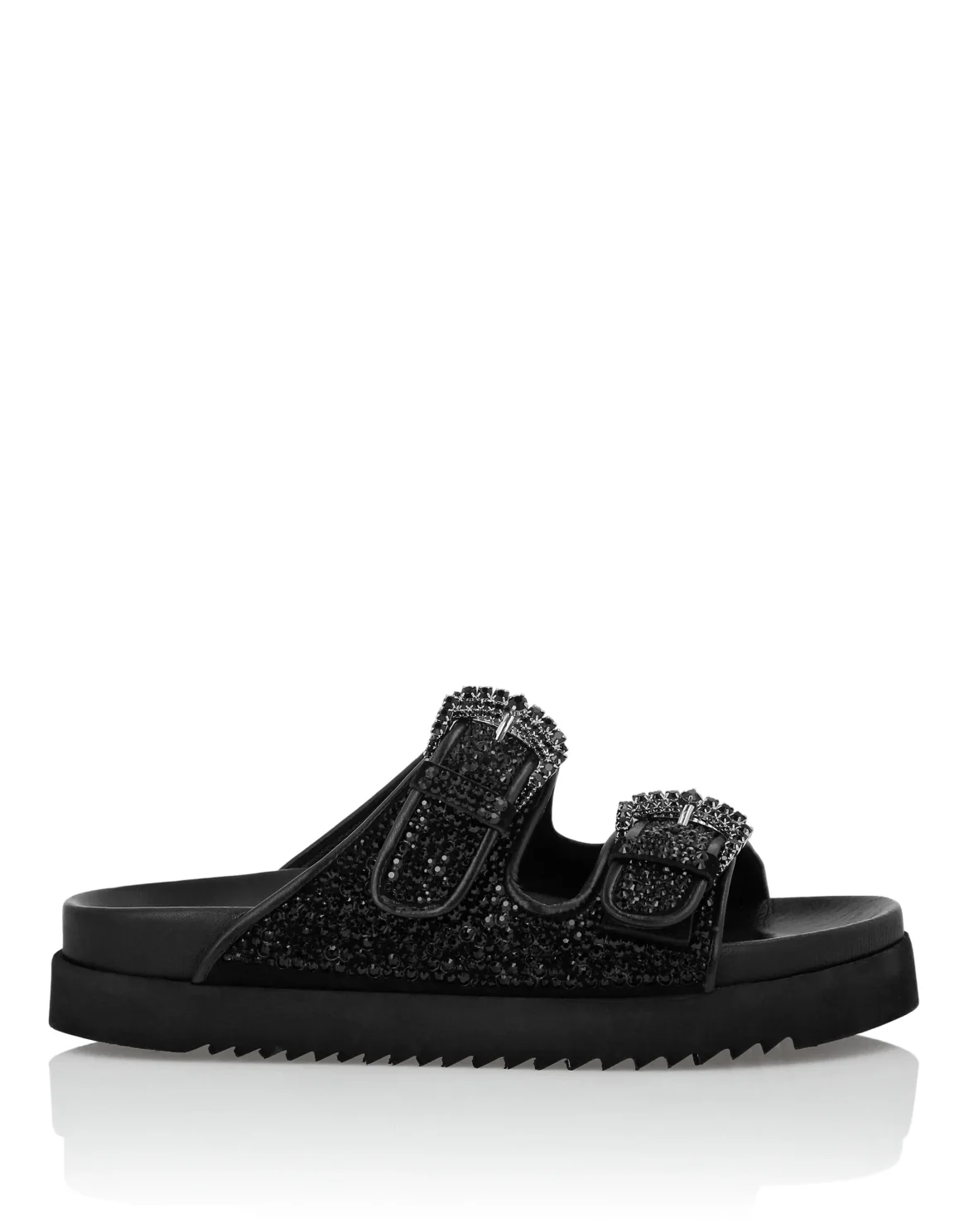 Slides Mix Strass, цвет: Черный