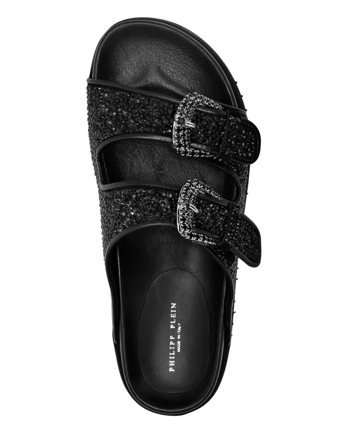 Slides Mix Strass, цвет: Черный