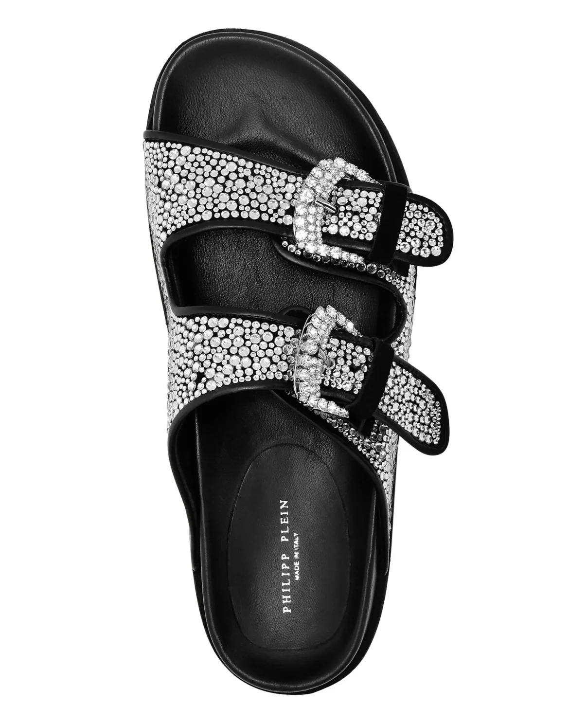 Slides Mix Strass, цвет: Черный
