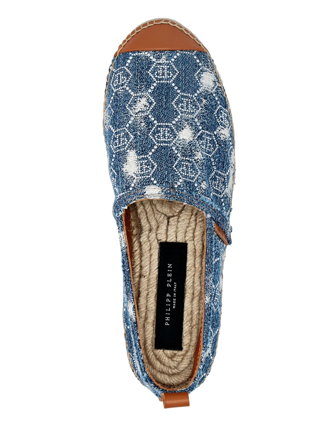Denim Espadrillas Strass, цвет: Синий
