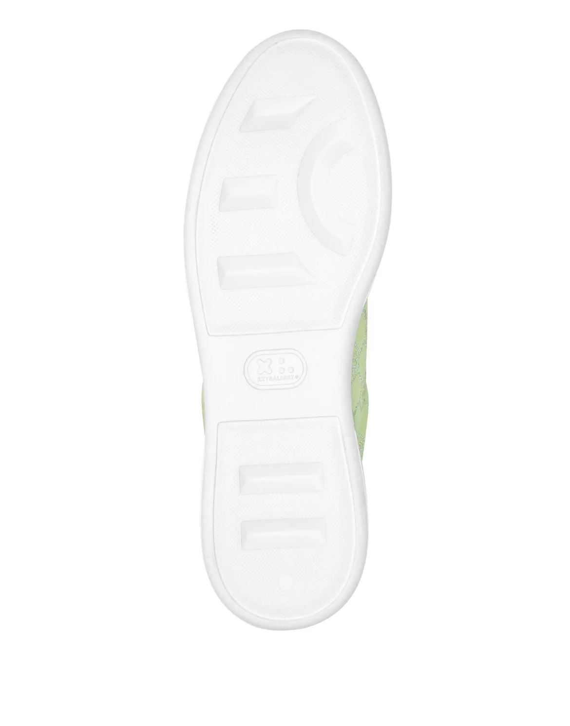 Satin Lo Top Sneakers Monogram Strass, цвет: Зеленый