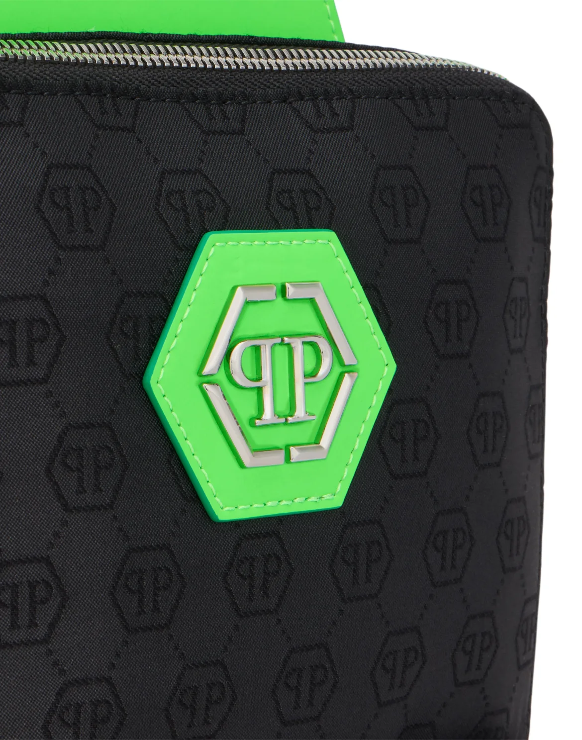 Cross Body Bag Jacquard Monogram, цвет: Зеленый