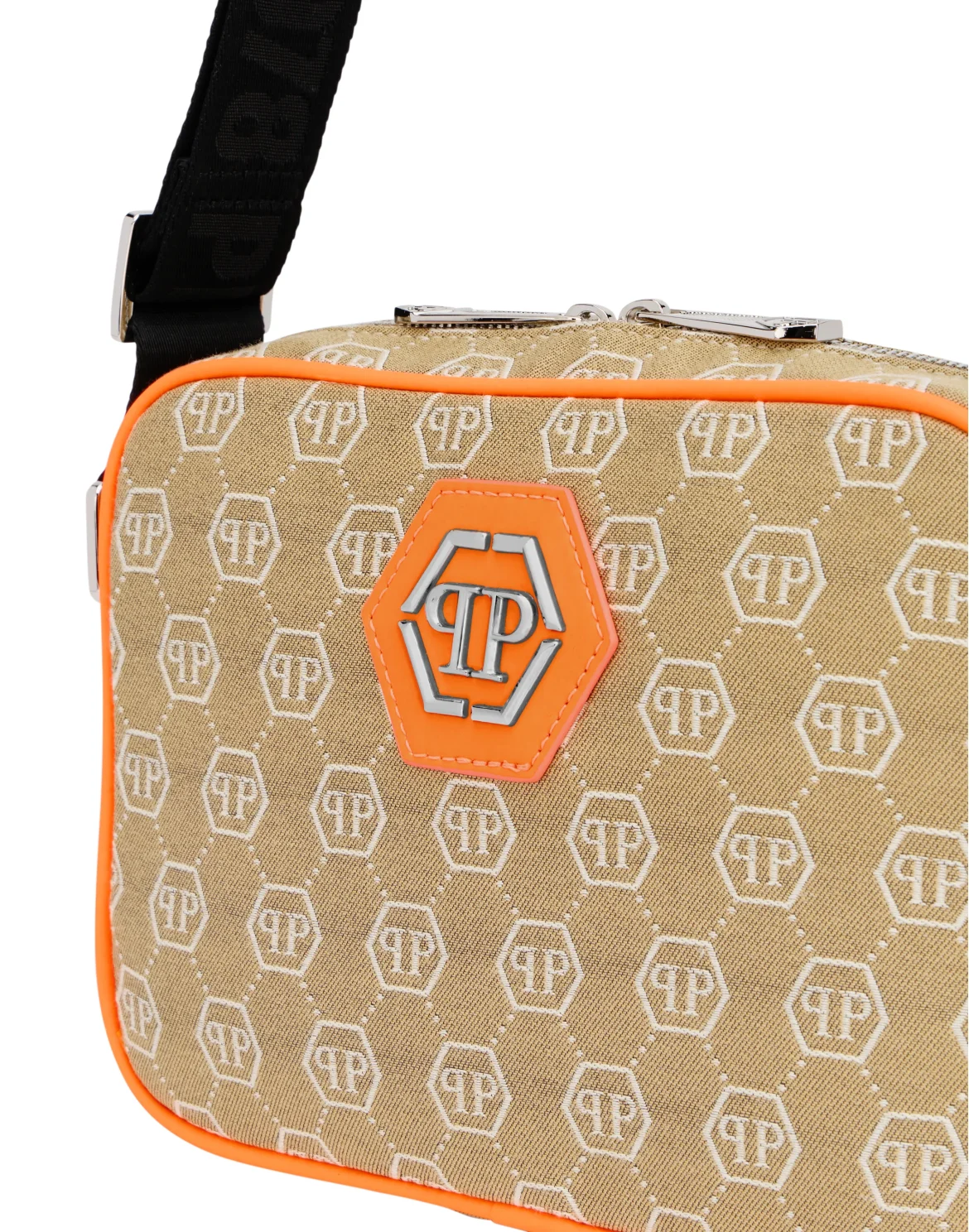 Belt Bag Jacquard Monogram, цвет: Оранжевый