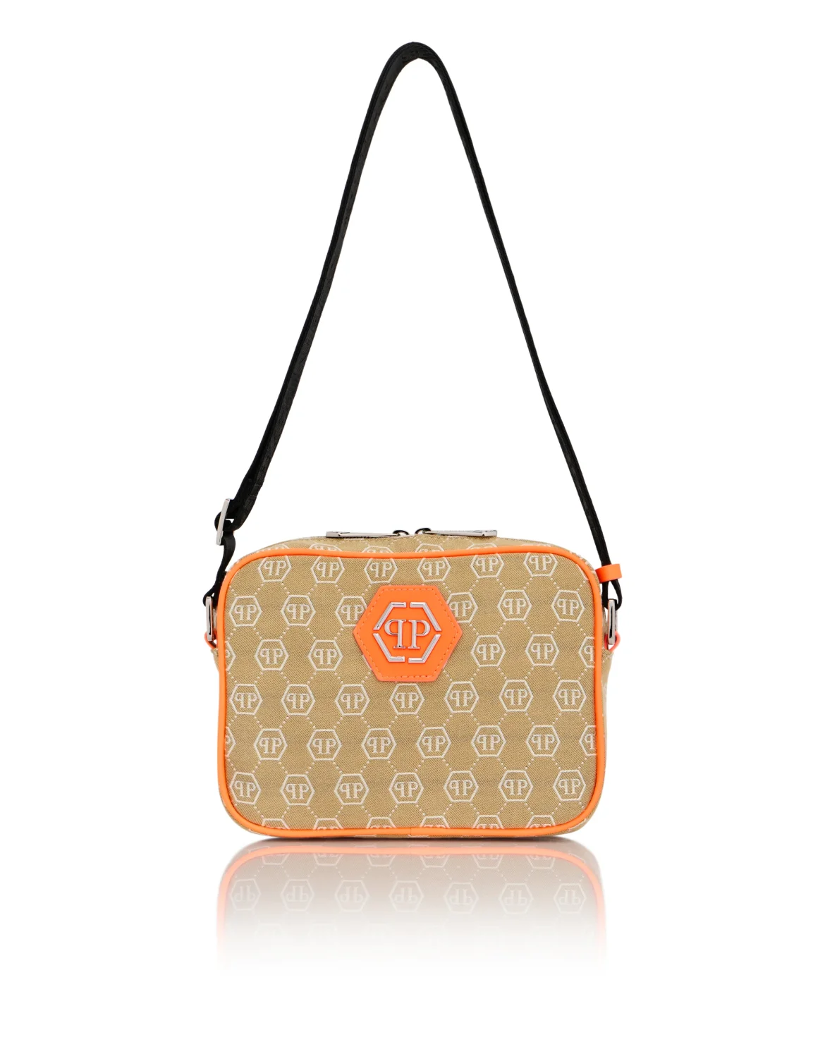 Belt Bag Jacquard Monogram, цвет: Оранжевый