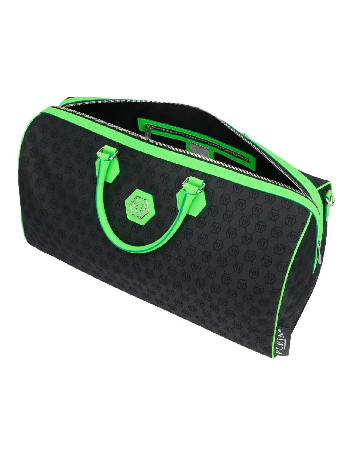 Weekend Bag Jacquard Monogram, цвет: Зеленый