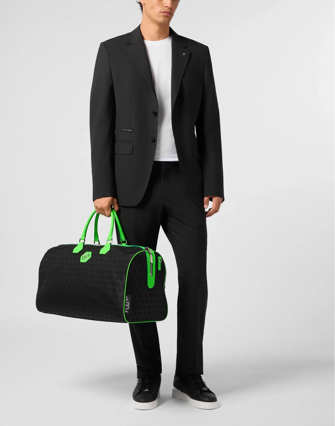 Weekend Bag Jacquard Monogram, цвет: Зеленый