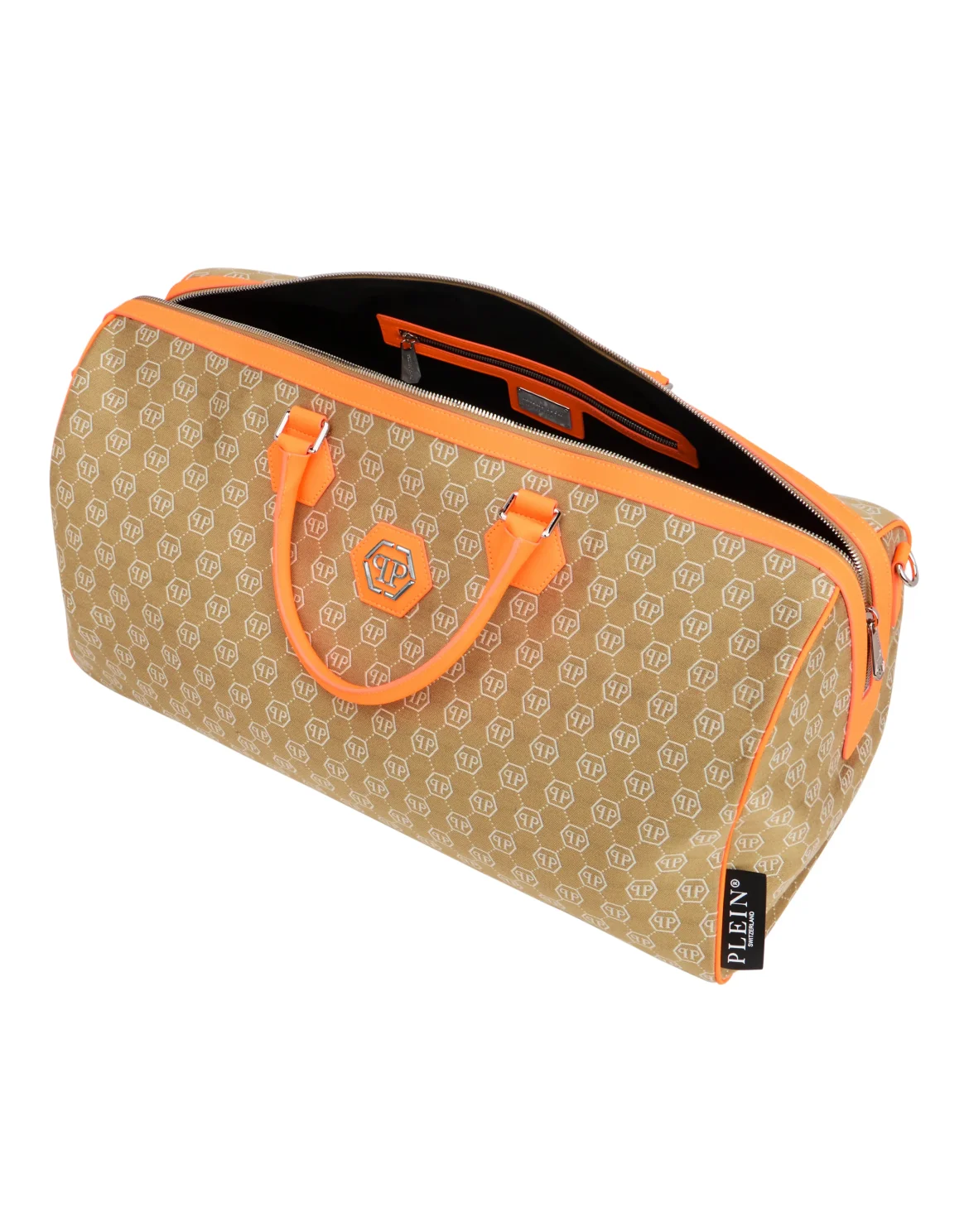 Weekend Bag Jacquard Monogram, цвет: Оранжевый