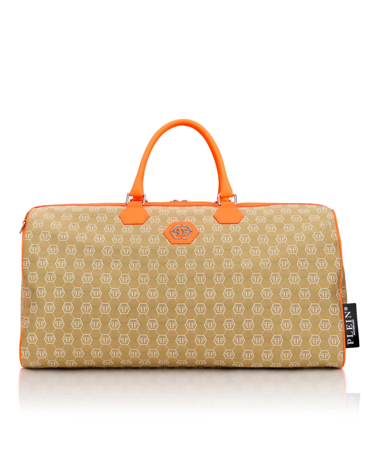 Weekend Bag Jacquard Monogram, цвет: Оранжевый