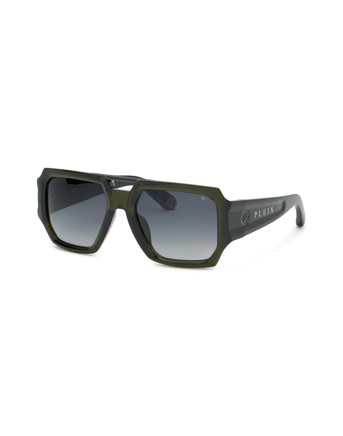 Sunglasses PLEIN BRAVE, цвет: Зеленый