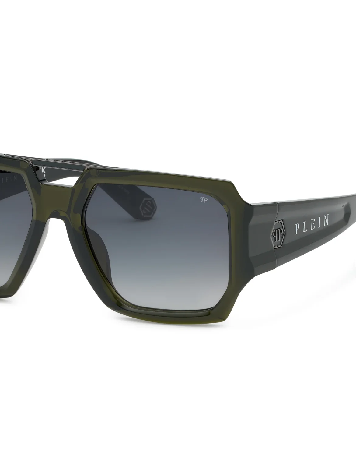 Sunglasses PLEIN BRAVE, цвет: Зеленый