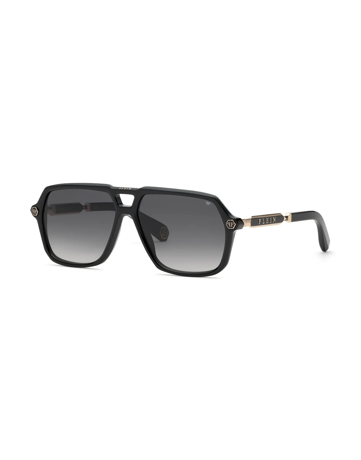 Sunglasses PLEIN HEXAGON STUD, цвет: Черный