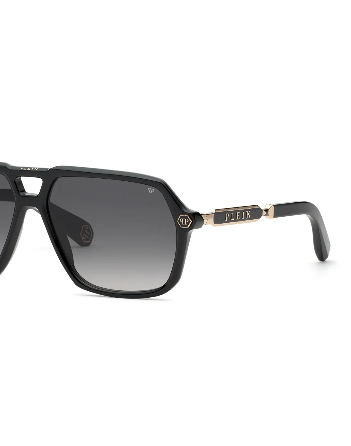 Sunglasses PLEIN HEXAGON STUD, цвет: Черный