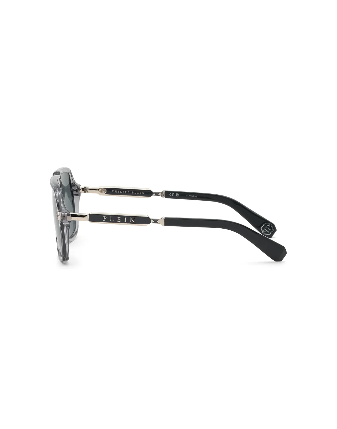 Sunglasses PLEIN HEXAGON STUD, цвет: Серый