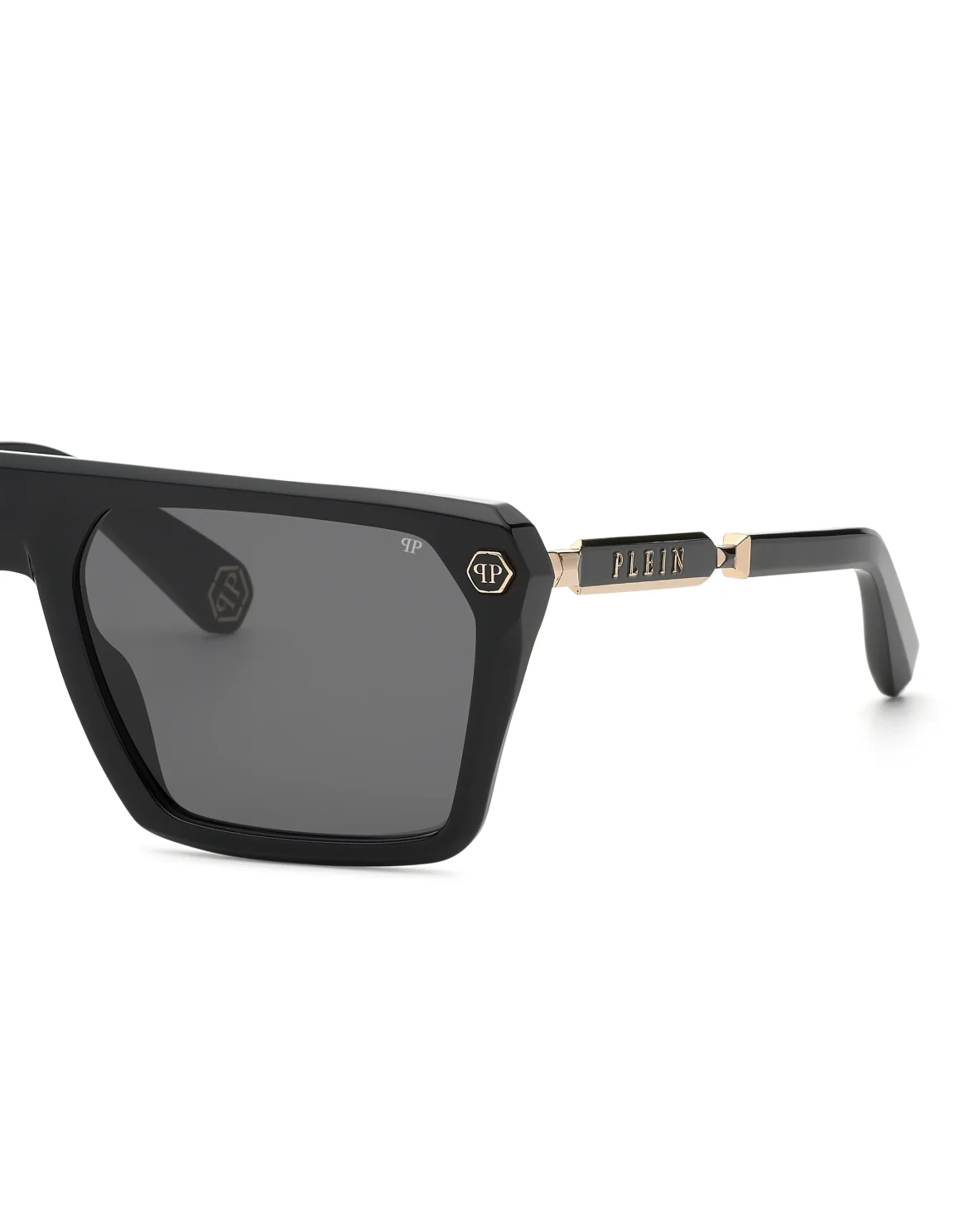 Sunglasses PLEIN HEXAGON STUD, цвет: Черный