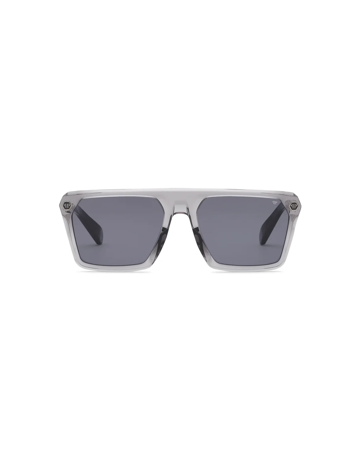 Sunglasses PLEIN HEXAGON STUD, цвет: Серый