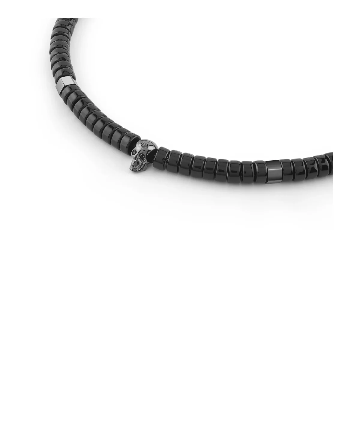 Necklace PLEIN BEADS, цвет: Черный