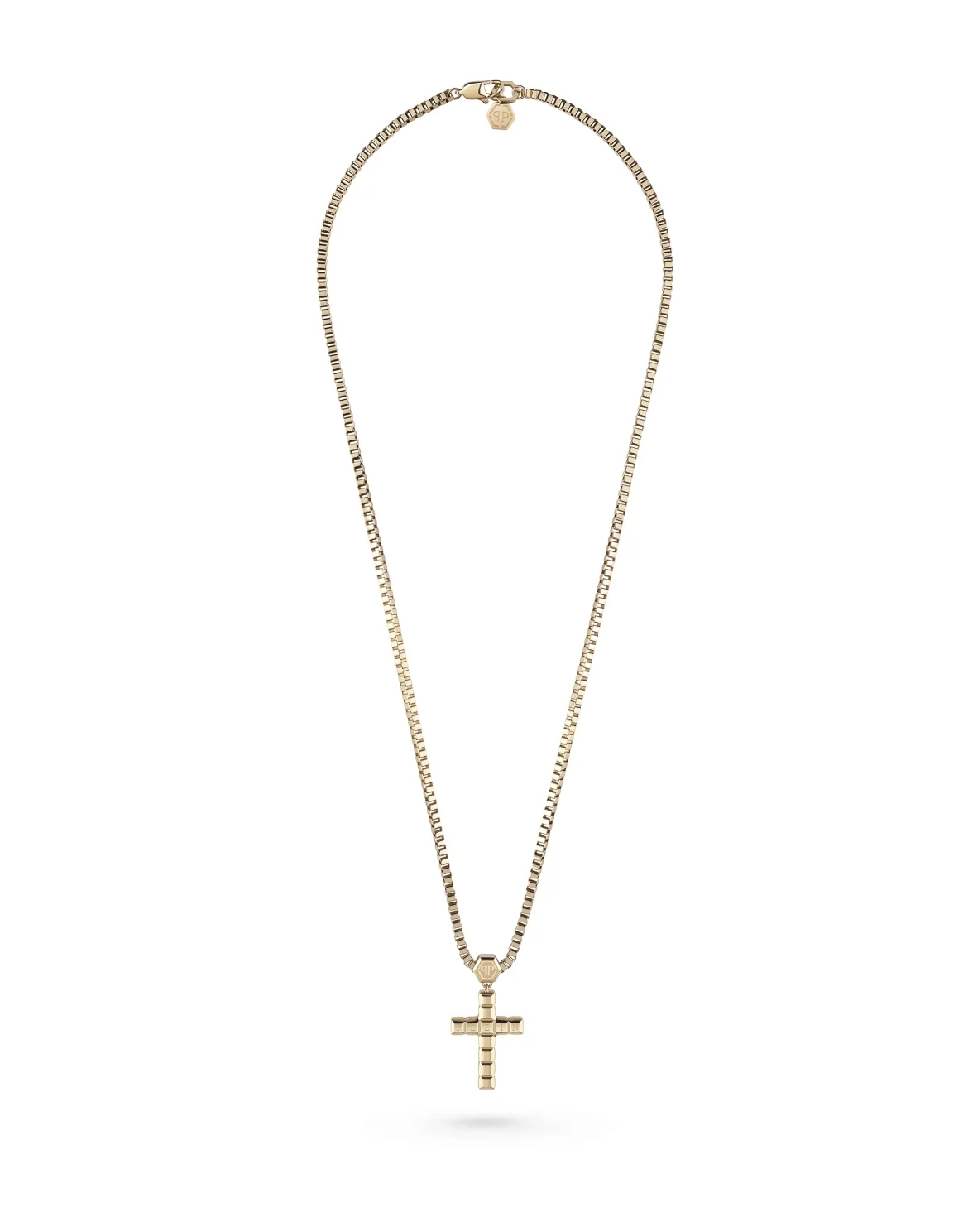 Necklace PLEIN CRUCIFIX, цвет: Золотой