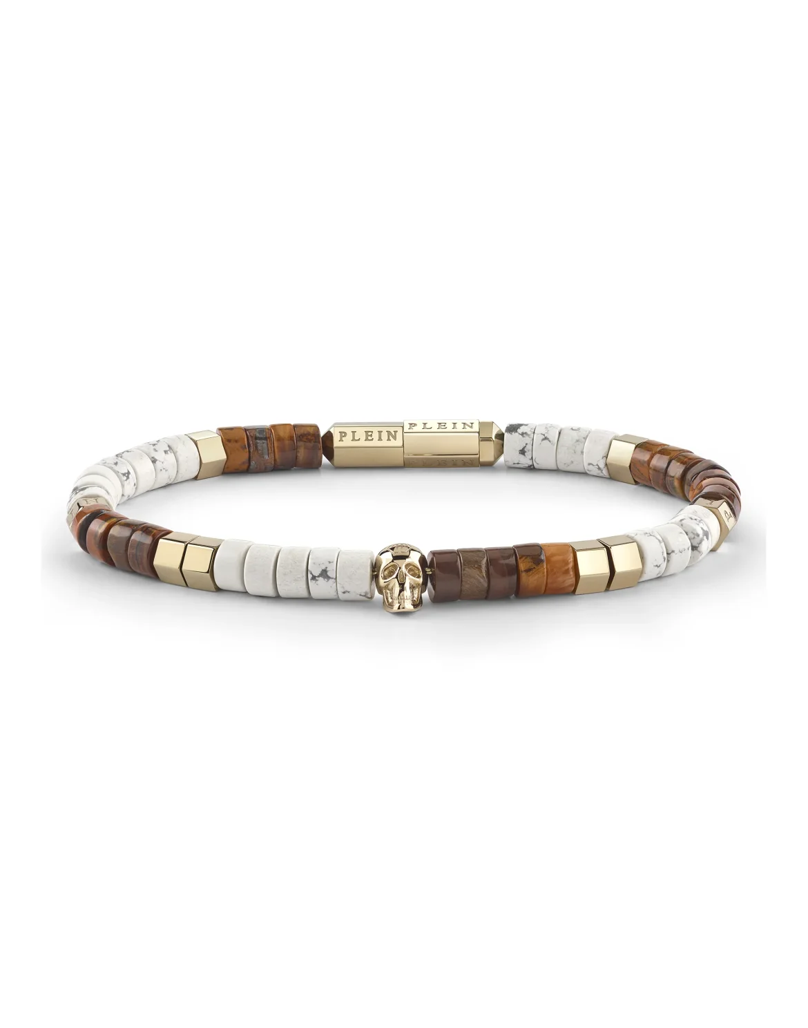 Bracelet PLEIN BEADS, цвет: Коричневый