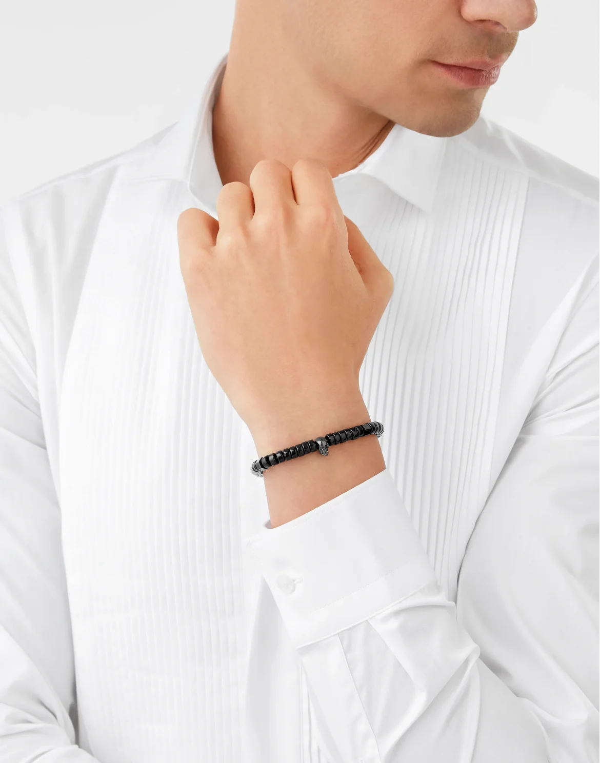 Bracelet PLEIN BEADS, цвет: Черный