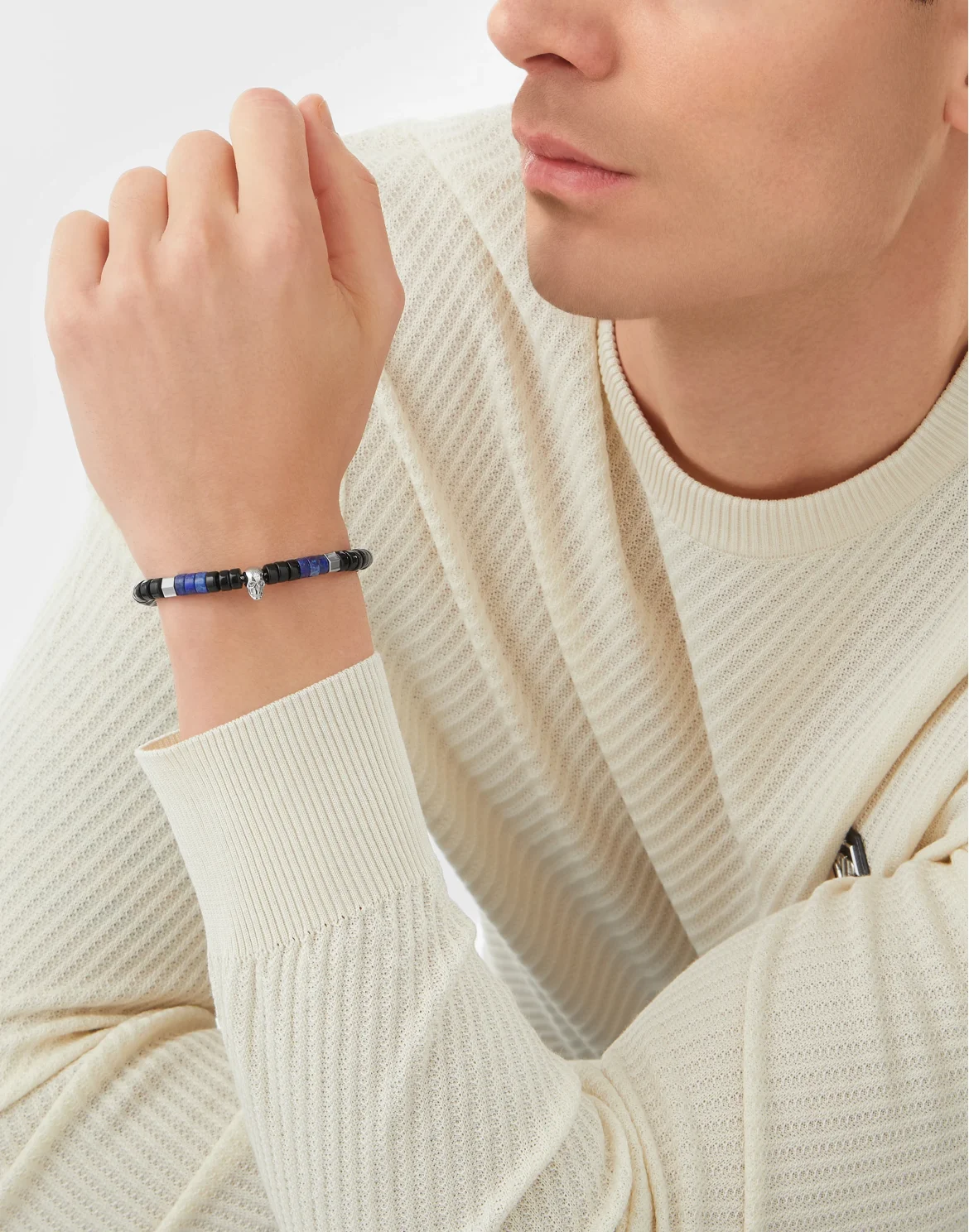 Bracelet PLEIN BEADS, цвет: Синий