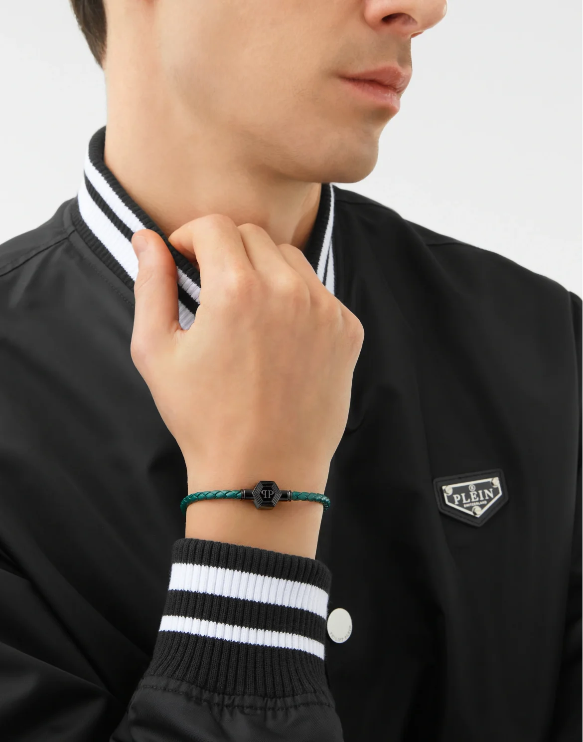 Bracelet PLEIN ENIGMA, цвет: Зеленый