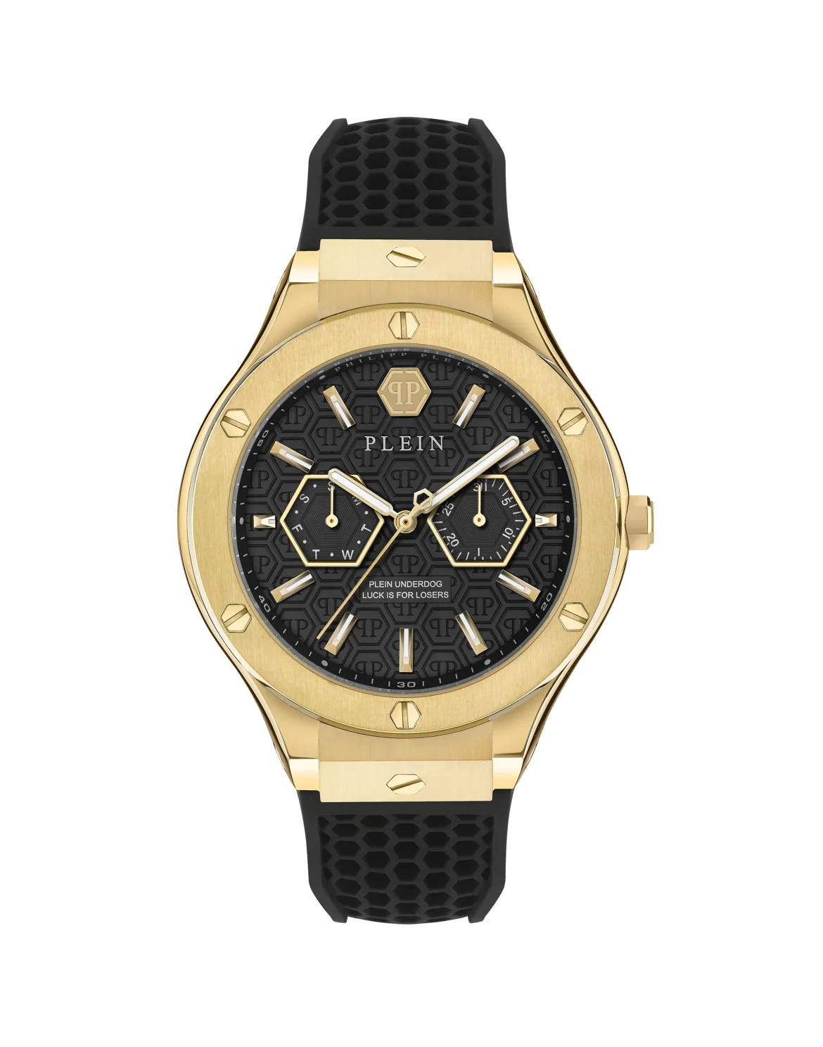 Watches PLEIN UNDERDOG MULTIFUNCTION, цвет: Черный
