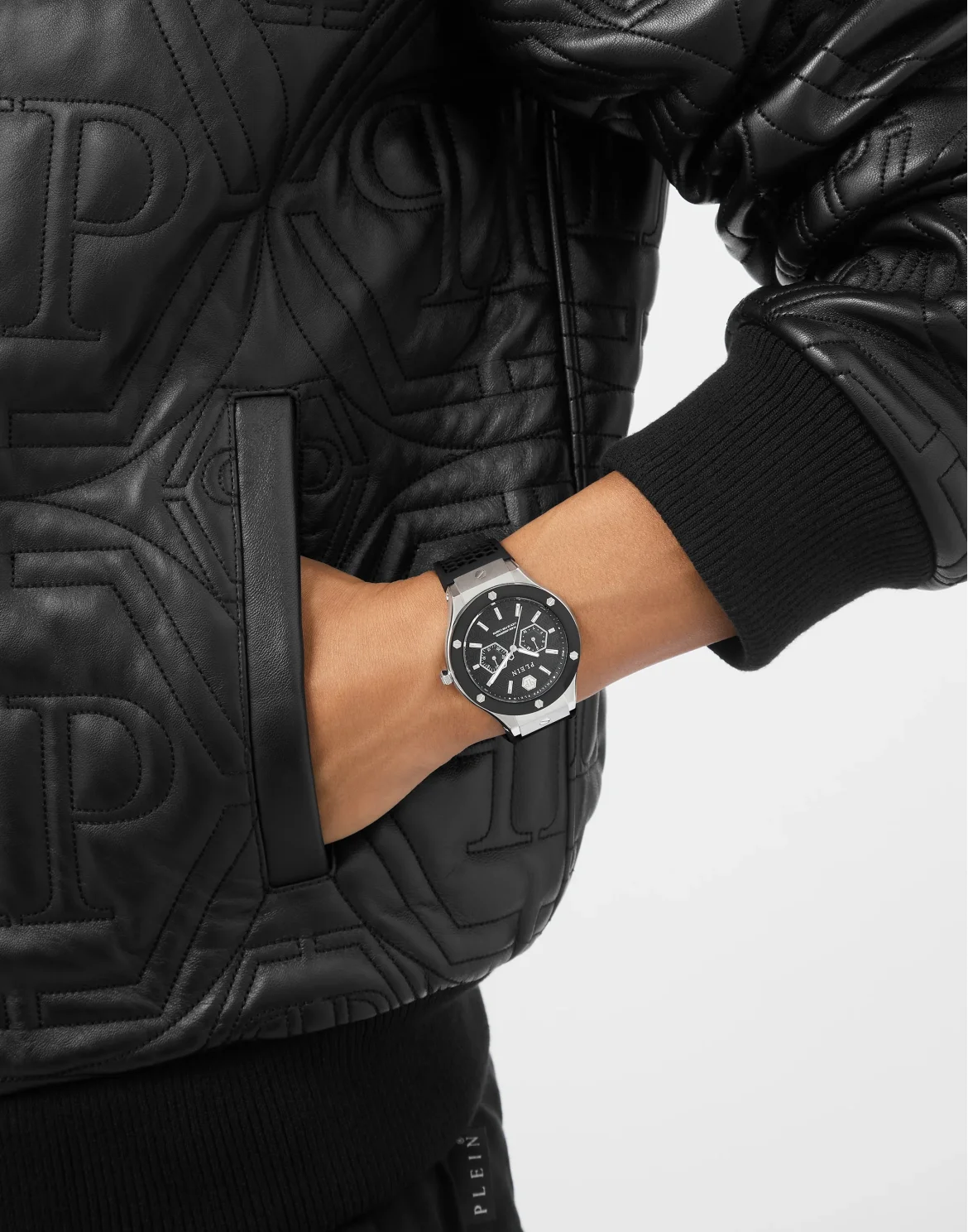 Watches PLEIN UNDERDOG MULTIFUNCTION, цвет: Черный