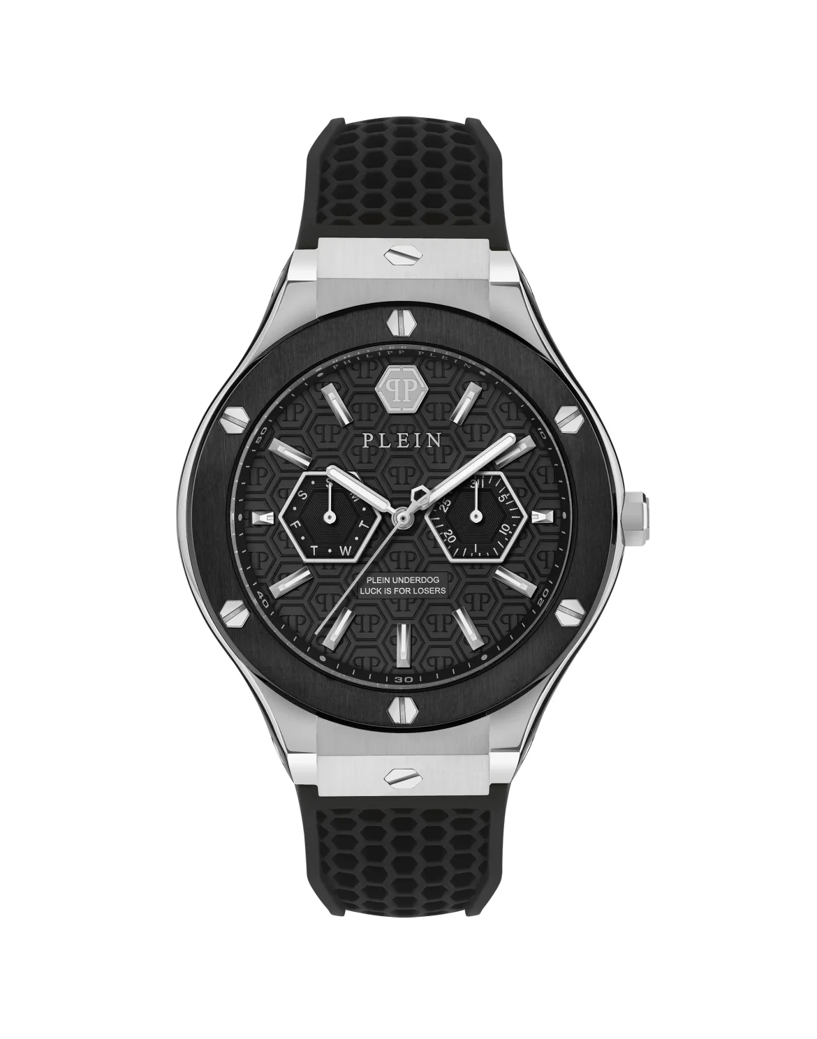 Watches PLEIN UNDERDOG MULTIFUNCTION, цвет: Черный