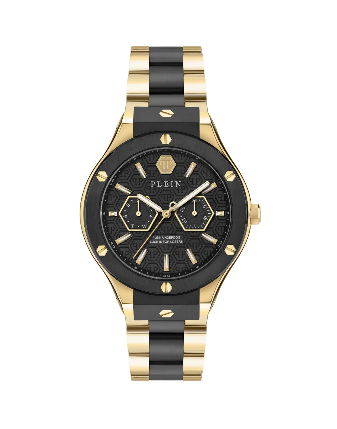 Watches PLEIN UNDERDOG MULTIFUNCTION, цвет: Золотой