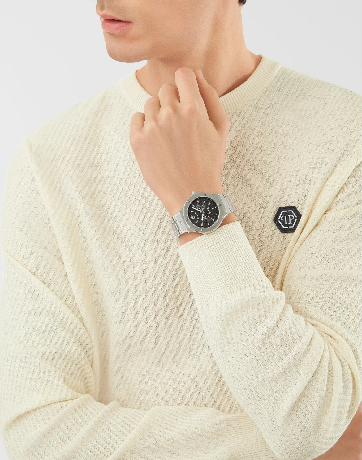 Watches PLEIN UNDERDOG MULTIFUNCTION, цвет: Серебристый