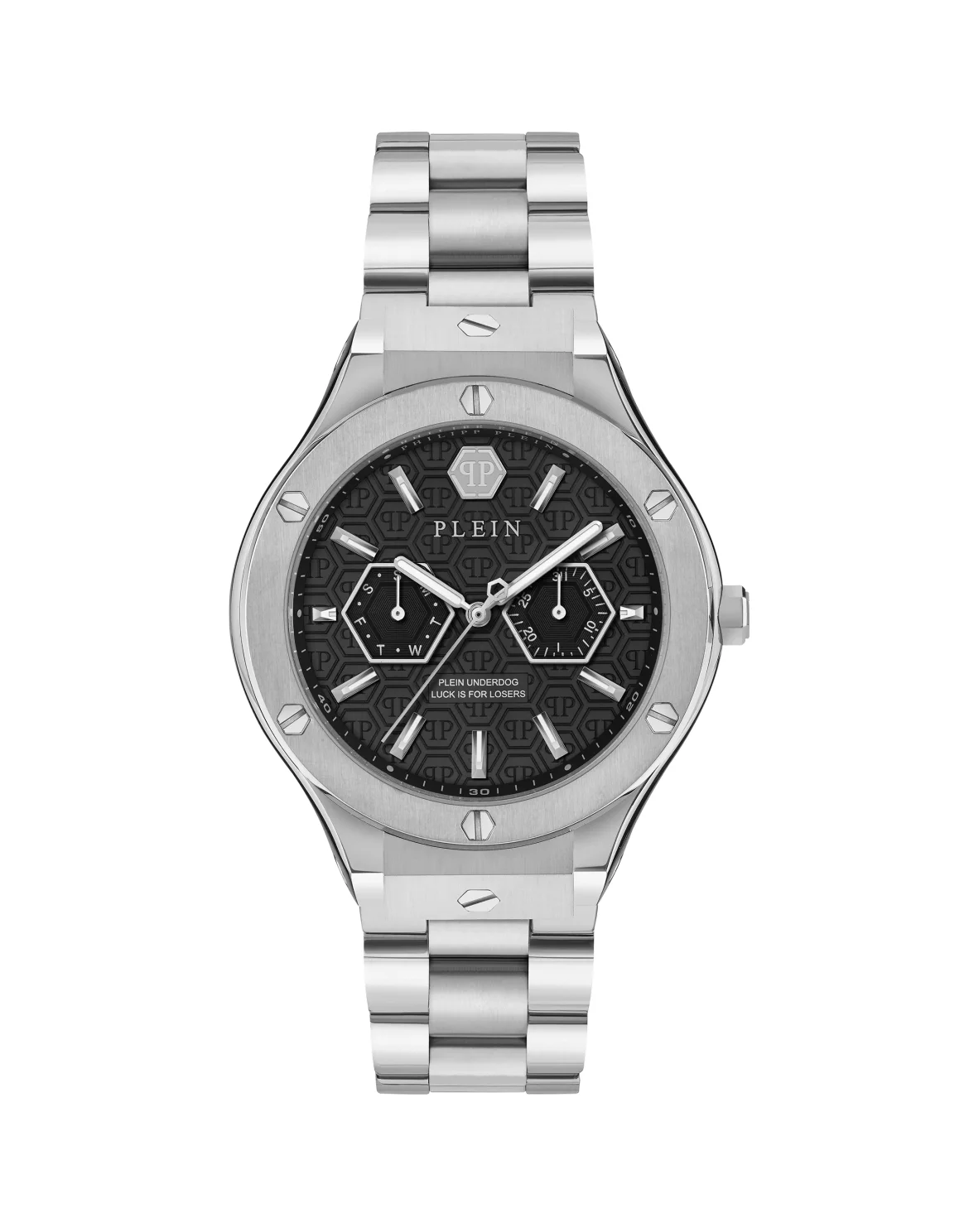Watches PLEIN UNDERDOG MULTIFUNCTION, цвет: Серебристый