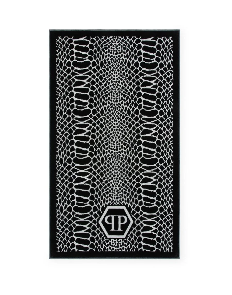 Beach Towel PYTHON BEACH 95x180 cm, цвет: Белый