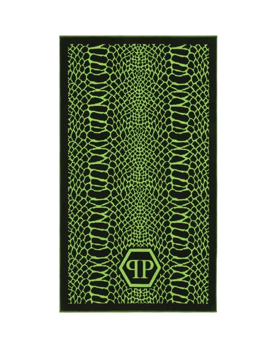 Beach Towel PYTHON BEACH 95x180 cm, цвет: Зеленый