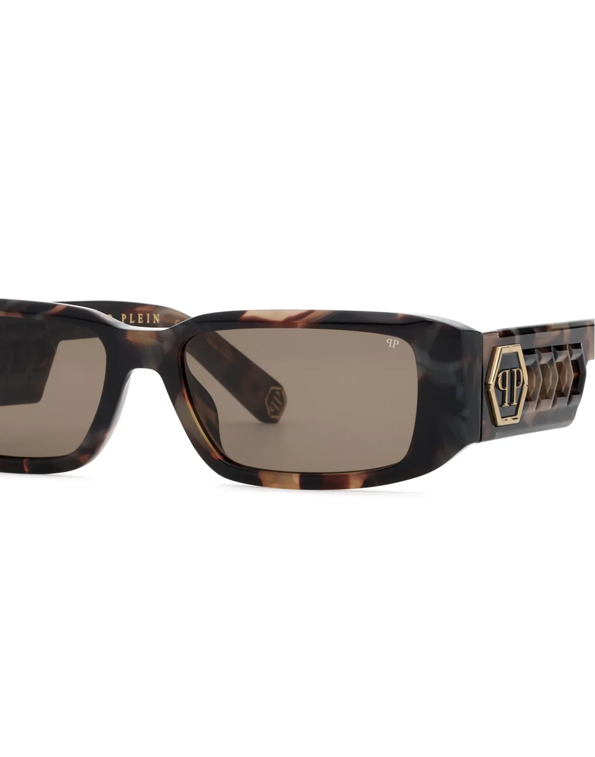 Sunglasses PLEIN ICON EDGE, цвет: Коричневый