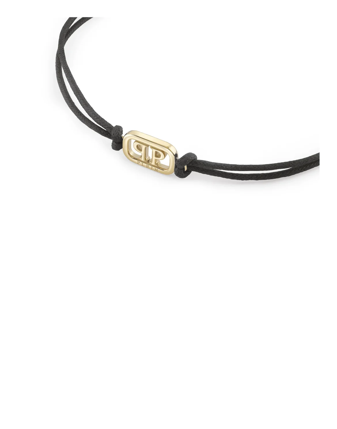 Friendship Bracelet PLEIN LETTERING, цвет: Черный