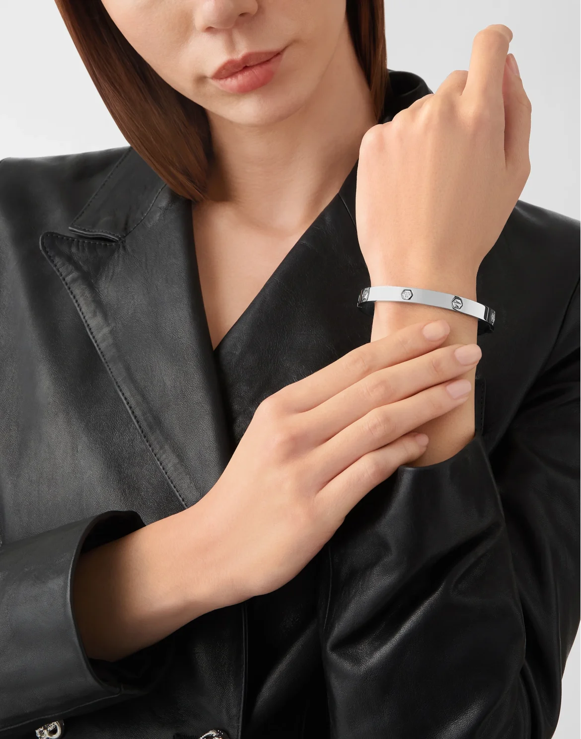 Bracelet PLEIN CUFF, цвет: Серебристый