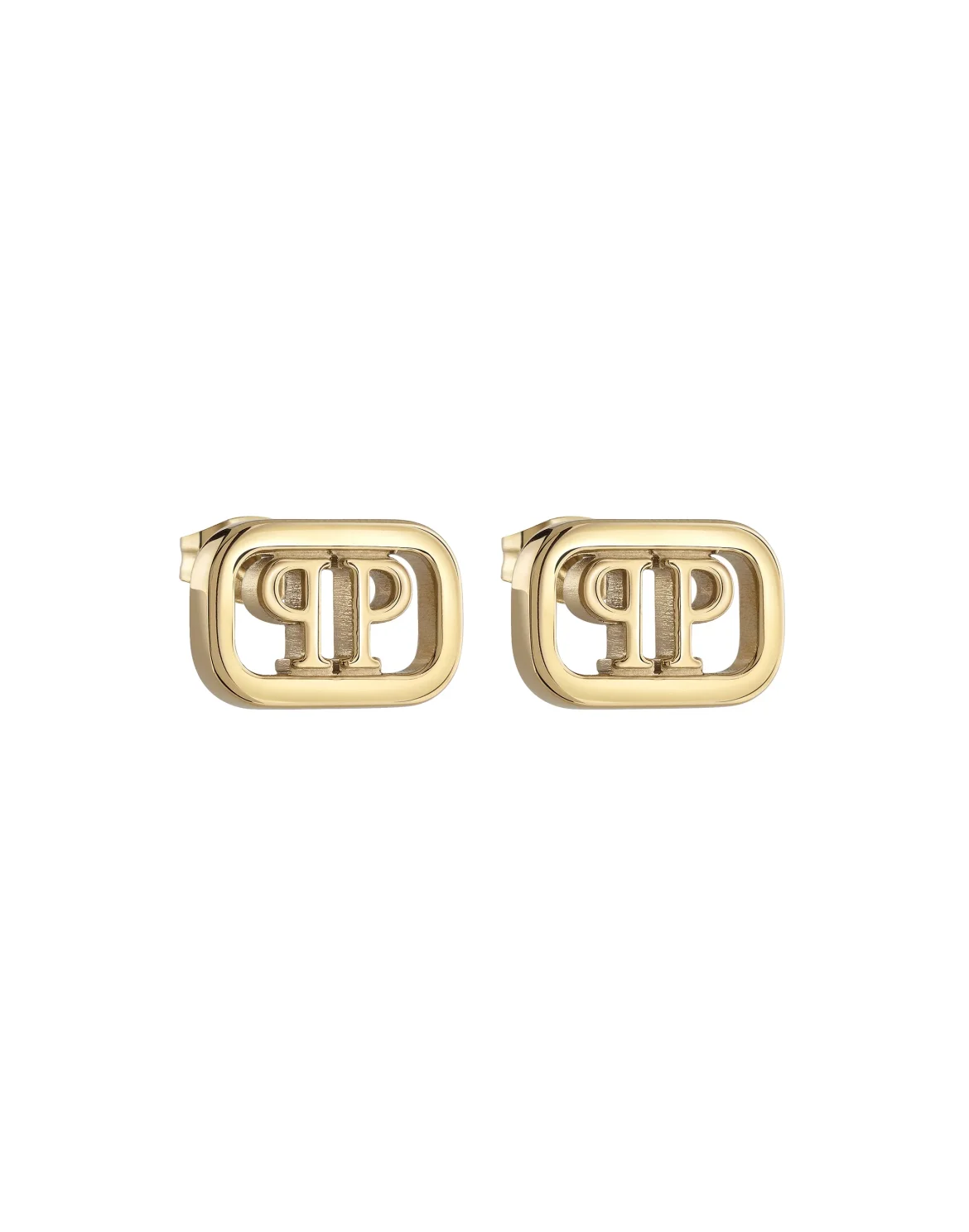 Earrings PLEIN LETTERING, цвет: Золотой